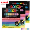 7Light Colors Uni Posca PC3M 1M 5M Advertentie Graffiti Hoogtepunten Pen Acryl Pen 201120