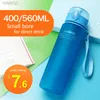 New Design Drinking Pastel Sport Water Bottle Plastic Tour Outdoor Leak Proof Seal Child School water-bottle for Children Kids Drinkware BPA Free