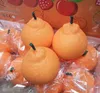 Novità Giochi Giocattoli Decompressione Squeeze Fruit Orange Ball Release Pressure Toy Per bambini e adulti