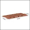 24 Grid Square Chocolate Mold Sile Dessert Block Bar Ice Cake Candy Sugar Bake Mod Lx2747 Drop Delivery 2021 Baking Mods Bakeware Kitchen D