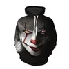 Hoodies voor heren Sweatshirts Horrorfilm Persoonlijkheidssweater met capuchon Heren en dames Casual oversized pullover-hoodie Heren