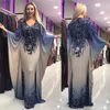 Casual Kleider Afrikanische Kleidung Für Frauen Robe Gedruckt Schlank V-ausschnitt Batwing Hülse Sexy Maxi Kleid Elegante Party Nacht Lange mujer VestidosCas