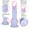 Dildos Jelly Strap-on-Dildo, realistischer Strapon-Höschen, Analplug, schwules Spiel für Erwachsene, Sexspielzeug für lesbische Frauen, Dick-Masturbation, 0803