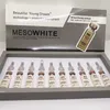 Koreański Cosmetics Cream Foundation Mesowhite Brightening wybielanie surowicy przeciwstarzeniowe skóra nawilżająca Zestaw startowy 10pcs/set4127114