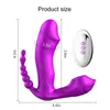 Ssanie żeńskich wibratorów dla kobiet łechtaczka potężna łechtaczka wibrująca wibrująca dildos analizy stymulator noszony dla dorosłych seksowne zabawki 3in1