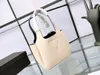 ミニバケットバッグ女性用ショッピングバッグデザイナーハンドバッグファッションライチパターンラグジュアリーショルダーバッグ3Aボックスサイズの高品質の汎用ハンドバッグウォレット19-15-10cm