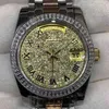 SUPERCLONE Datejust Роскошные Мужские Механические Часы Автоматический Журнал Семейства Двухрядная Машина Для Наполнения Камнем Стол Rz1932 Женева Es для Мужчин Наручные Часы