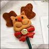 Pennor skriver leveranser kontorsskola företag industriella juldekorationer tecknad jultomten snögubbe älg mönster penna för elemen