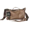 duffel bags Retro Cylinder Bag Korean Men's Fashion Portable Chest Bag 220626