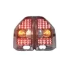 مجموعة أضواء ذيل السيارة لبيجيرو 2004-2014 V73 LED Tail Light Montero V75 V77 DRL الضباب الخلفي الخلفي عكسي ومصباح الفرامل