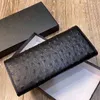 Unisex Luxury Wallet Высококачественный клатч с кожаной кожаной кожа