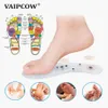 Unisex Magnetic Massage Sapato Sapato Cuidados de Cuidado Acupressure Sapato Sapato Sapato Insoles Health Medical Therapy Silicone Sapato Insertos