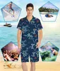 Chemises décontractées pour hommes Drapeau de la Bosnie-Herzégovine Motif de conception Été Vintage Mode Manches courtes Hawaii Pour Hommes Camisa Masculina