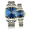 Dropshipping luxe mode klassiek merk minnaar pols paar bekijk waterdichte polshorloge quartz horloge voor mannen vrouwen