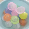 Ballons à bombes d'eau réutilisables Toys rapides remplissage auto-scellant des balles d'eau rechargeables pour les enfants jeu de combat de piscine