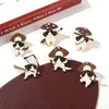 Customized Mushroom Hard Enamel Pins Custom New Creative Men Women Handsome Bulk Jewelry Insignia Badge Masked Chivalrous Man Enamel Brooch