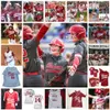 Anpassad Alabama Crimson Tide Softball Baseball Jersey 14 Montana Fouts 16 Bailey Hemphill 1 M'Kay ​​Gidley 2 Aubrey Barnhart 6 Dallis Goodnight 11 Jenna Lord 12 Kaylee Tow