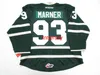 raro STITCHED CUSTOM MITCH MARNER LONDON KNIGHTS GREEN OHL CCM Maglia da hockey Aggiungi qualsiasi nome Numero Uomini Giovani Donne XS-5XL