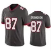 12 Tom Brady Camisetas de fútbol Hombres Mujeres Jóvenes Niños 87 Rob Gronkowski 13 Mike Evans 45 Devin White 14 Chris Godwin Camisa Rojo Azul marino Blanco Camisas cosidas