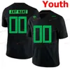 Nik1 Stitched Custom 10 Justin Herbert 18 Spencer Webb 21 LaMichael James 21 Royce Freeman Oregon Ducks College Youth Kids Jersey