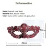 Lace Mask Female Half Face Black Eye White Halloween Party Masquerade Child 220812