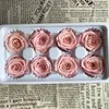 Hot 8pcs / box Haute Qualité Préservé Fleurs Fleur Saint Valentin Immortel Rose 5cm Diamètre Cadeau Fête Des Mères Vie Éternelle Fleur Coffret Cadeau FY4642