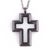 10pcs/lot Mixed Cross Floating Charm Plain Locket Magnetic Living Glass Memory Necklace Jewelry Women Christmas Gifts Pendant Neck220j