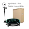 115cm Video camera portable 360 degree photo booth wireless automatic rotating selfie wedding business photobooth