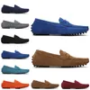 nouveaux mocassins de créateurs chaussures décontractées hommes des chaussures robe baskets vintage triple noirs vert rouge bleu baskets pour hommes walkings jogging 38-47 moins chers GAI