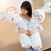 65 cm créatif long lapin oreiller en peluche poupée mignon lapin dormir poupées