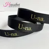 Design gratuito Nastro in grosgrain da 1 mm Decorazione stampata personalizzata Matrimonio personalizzato 100 yardlot 220608