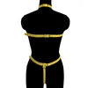 Ceintures Mode Harnais Vêtements Accessoires Pour Femmes Ceinture En Cuir Avec Trous Femme Harajuku Goth Boucle Punk Sexy Lingerie SetBelts