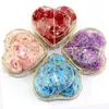 Decorative Flowers & Wreaths 6Pcs/Box Bathing Soap Artificial Flower Gift Heart Shaped Rose Day Mother's Wedding Party 10 Cm X 6 CmDecor