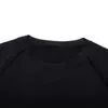 Kompresja Szybka sucha koszulka Mężczyźni bieganie sportny krótka koszulka męska siłownia fitness trening kulturystyka czarne topy ubranie 2285p