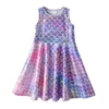 Dxton Princess Girls Dress Sukienki dla dzieci Kostiumy Patchworka Sukienki dla dzieci dla dziewczyn Toddler Tutu Party Girls Vestidos 220521