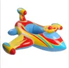 Gonfiabile Baby Swim Galleggiante Sedile Barca in pvc Anello da nuoto gonfiabile yacht aereo per bambini sport acquatici giocattolo per bambini gioco divertente cartone animato aereo da caccia all'ingrosso