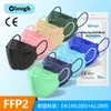 Fish-shaped knife mold KN95 mask disposable dust-proof protection double melt-blown 3D stereo adult face masks