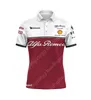 V4qg 2022 New Racing Team Formula One Polo с коротким рукавом мужская рубашка Alfa Romeo Sauber Raikkonen Summer 8w1v