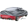 Housses de voiture 1x Housse imperméable 2 couches doublées de coton résistant Protection UV - Taille Petite Protège les véhicules de la neige/pluie acide/poussièreVoiture