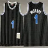 Maillots de basket-ball rétro Dikembe Carmelo Mutombo Anthony Allen Nowitzki Iverson Scottie Derrick Pippen Rose Larry Tyrone Johnson Muggsy Jersey