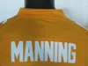 2019 Rare Tennessee Volunteers Jerseys 16 Peyton Manning Jersey White Yellow Men's College Football Jersey Stitched 150TH Patch