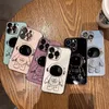 حالات طي رائد الفضاء الكهربائي ل iPhone 15 14 11 12 13 Pro Max X XR XS Max 7 8 Plus Comber Camera Cover