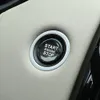 För Land Rover Discovery 5 Range Rover Sport Vogue Evoque Velar för Jaguar E-Pace XJ F-Type Engine Start Stop Button Trim Cover270r