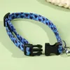 Dog Collars & Leashes Pet Products Floral Printed Collar Leash Adjustable Universal Multi Pattern Cat Accessories Soft Cute Buckle Puppy Col