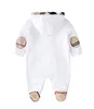 Baby Rompers Spring Autumn New Baby Boy Clothes Cotton Hooded Romper Newborn Baby Girls Kids Infant Jumpsuits Clothing 0-12M