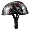 Casques de moto été adulte Vintage demi-visage casque chapeau casquette Chopper hommes/femmes rétro Scooter moto équitation Capacete Moto Casco