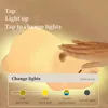 Articoli di novità Silicon Nursery Cute Lamp USB Silicone Kids Bedroom Whale Night Light
