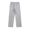 2023ss Striped Pants Men Women Embroidery Track Drawstring Trousers Joggers