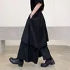 Мужские брюки IEFB Япония Sstreetwear Мода черные брюки полоса контрастная расчаво