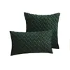 Coussin / taie d'oreiller décorative housses de coussin daim tissu tissage taie d'oreiller décoration pour la maison voiture lit canapé salon W220412